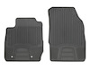 Tapetes de borracha moldados dianteiros, pretos
