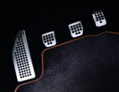 Capas de Pedais Desportivas , em alumínio