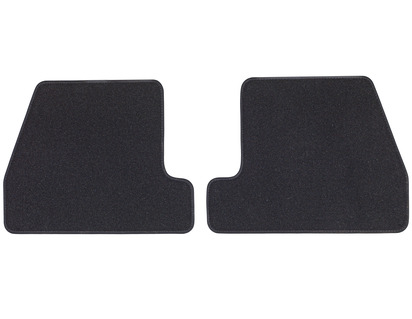 Tapis de sol velours premium arrière, noir
