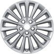 Jante en alliage 17" Modèle à 15 branches, argent